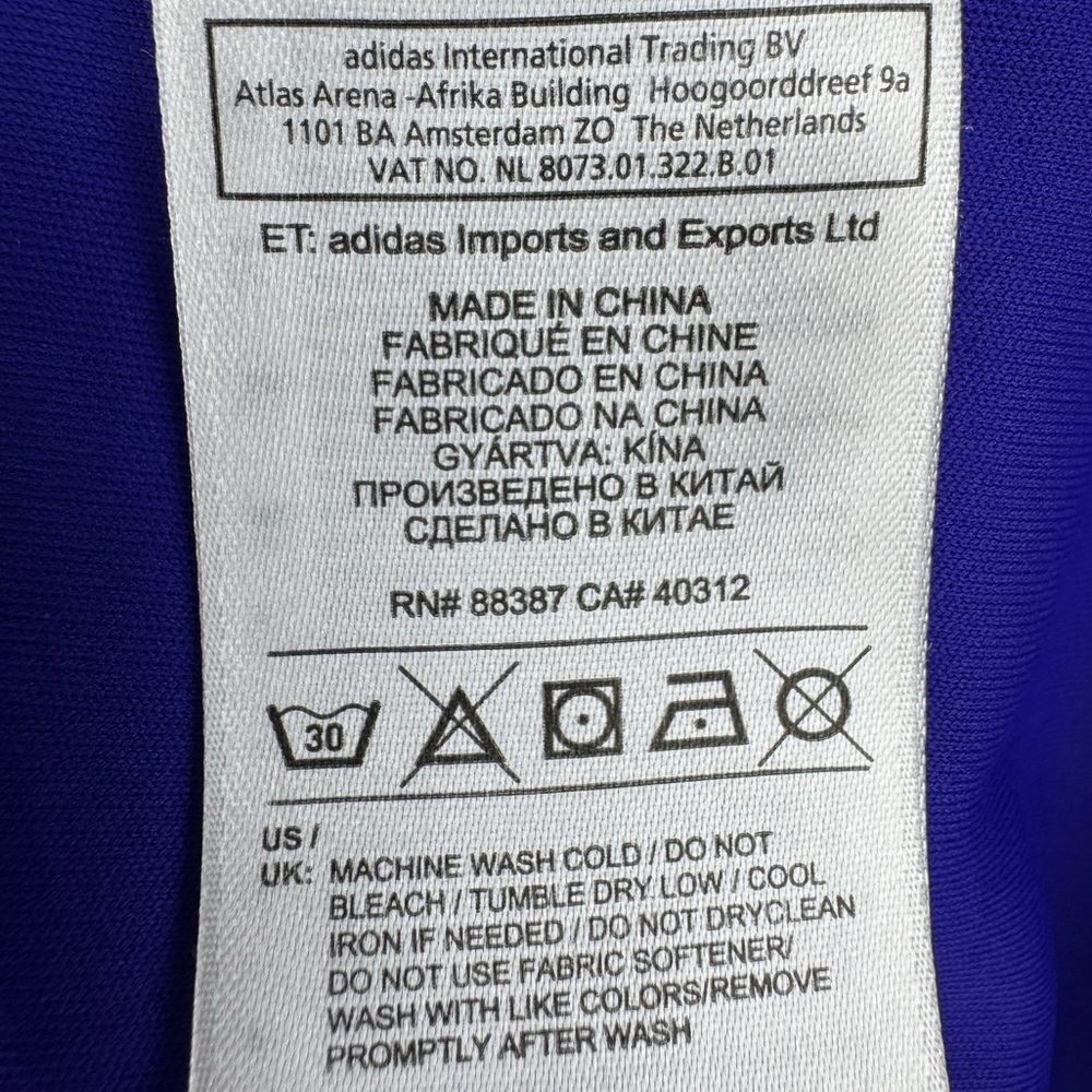 Adidas Purple Golf Collared Shirt - Picture 5 of 8